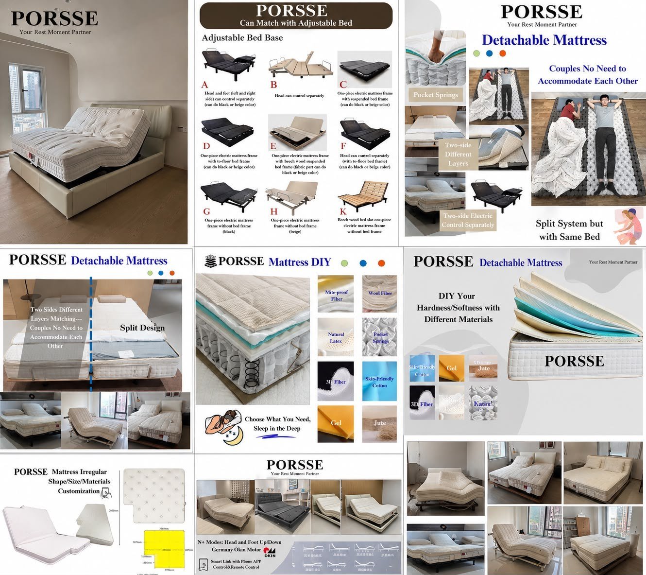Adjustable Mattress & Frame — view 8